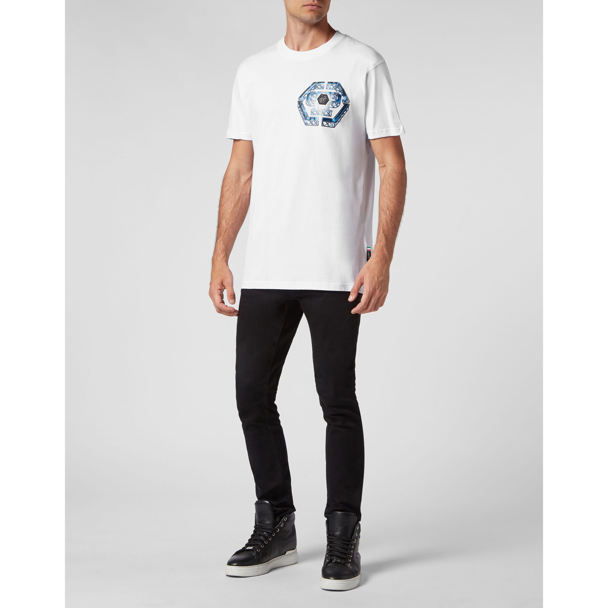 PHILIPP PLEIN Camiseta Cuello Redondo LIL’ MONSTERS GANG