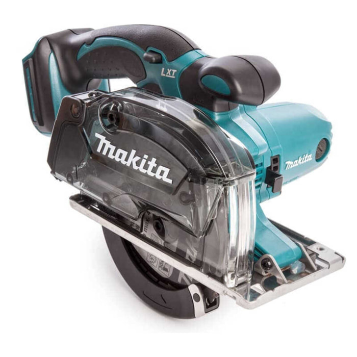 Sierra circular de metal 18 V Li-Ion 5 Ah Ø 136 mm MAKITA - 2 baterías, cargador, maletín - DCS552RTJ