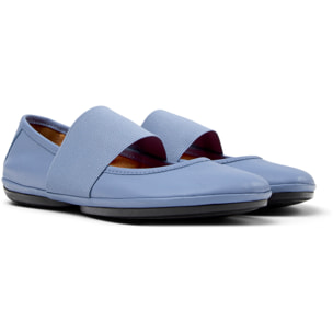 Ballerine - CAMPER Right Nina - Blu - Pelle liscia