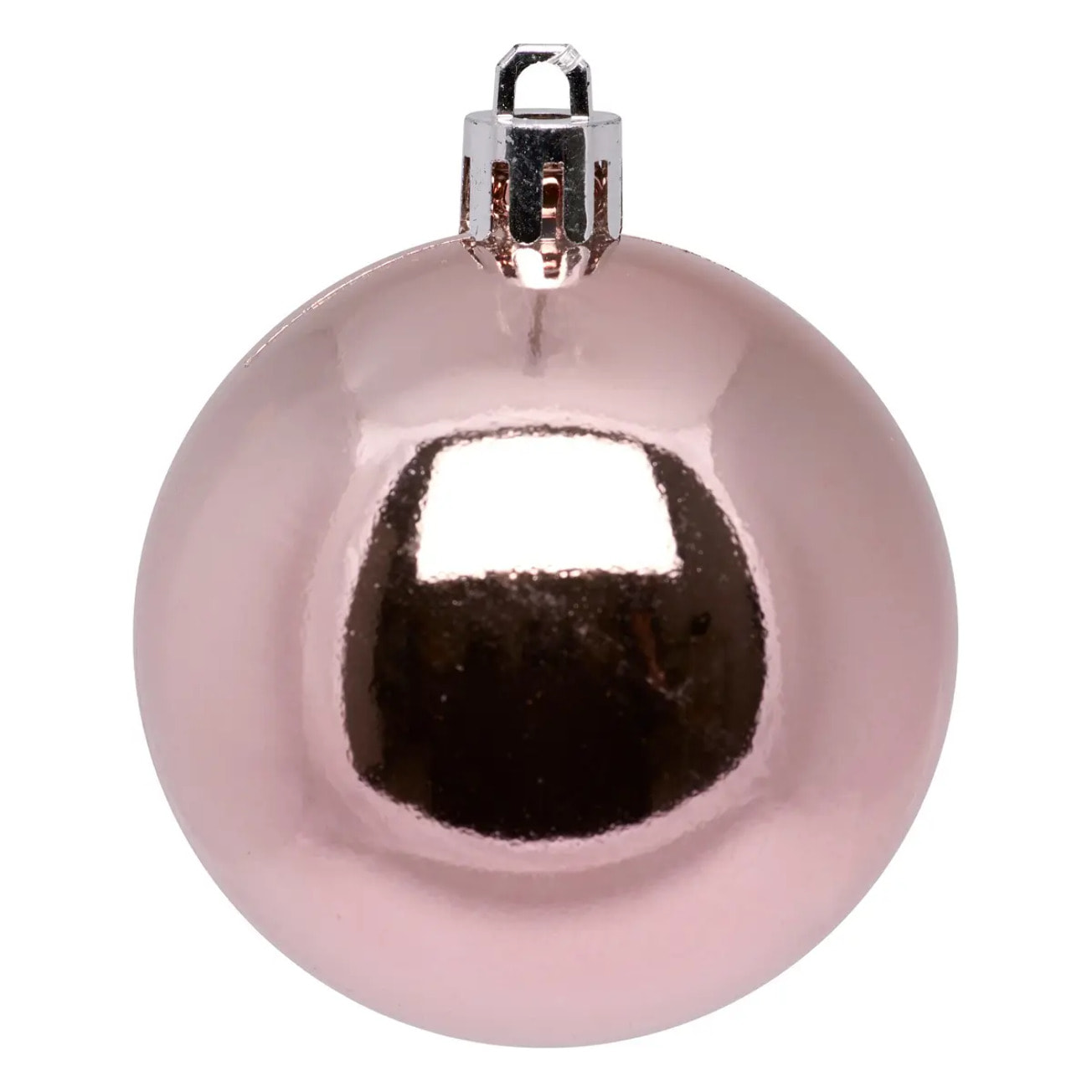 Lot de 25 boules D.6cm polystyrène recyclé rose