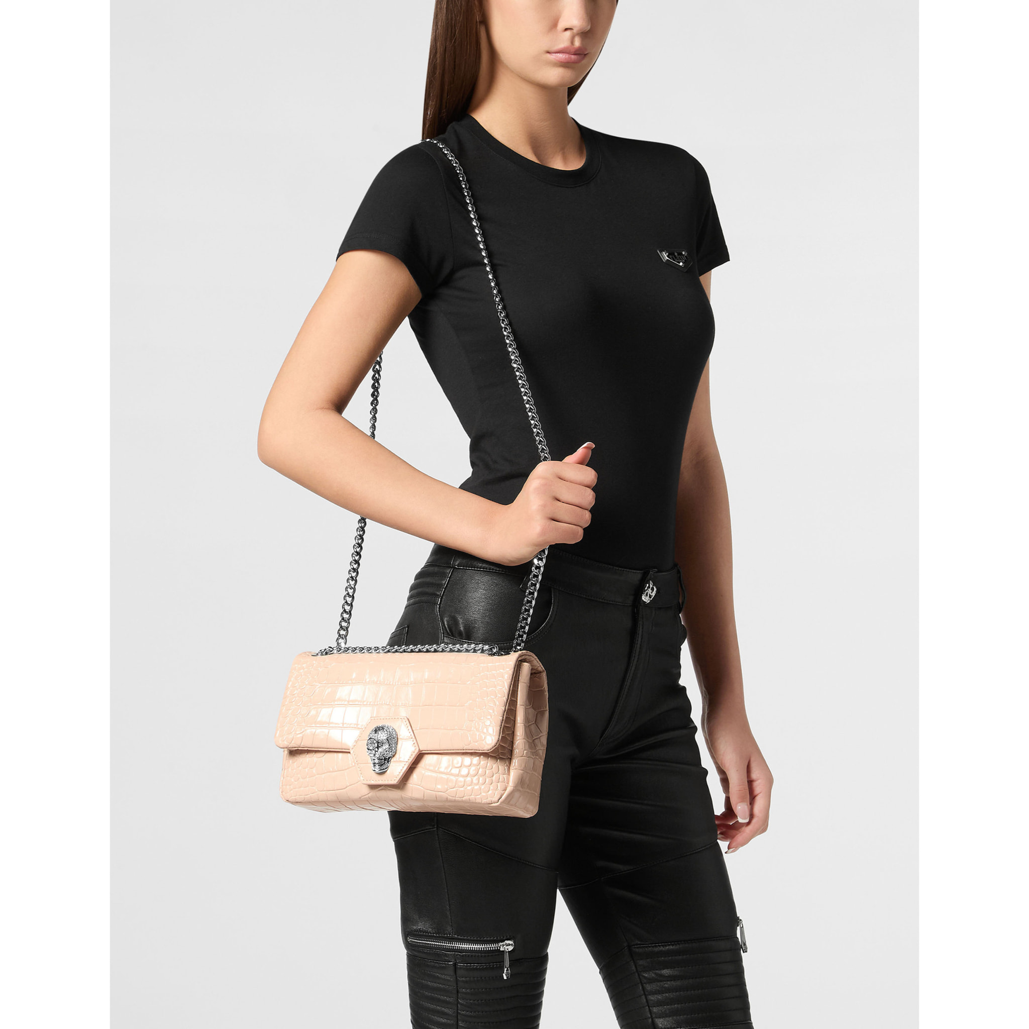 PHILIPP PLEIN Bolso de hombro SKULL