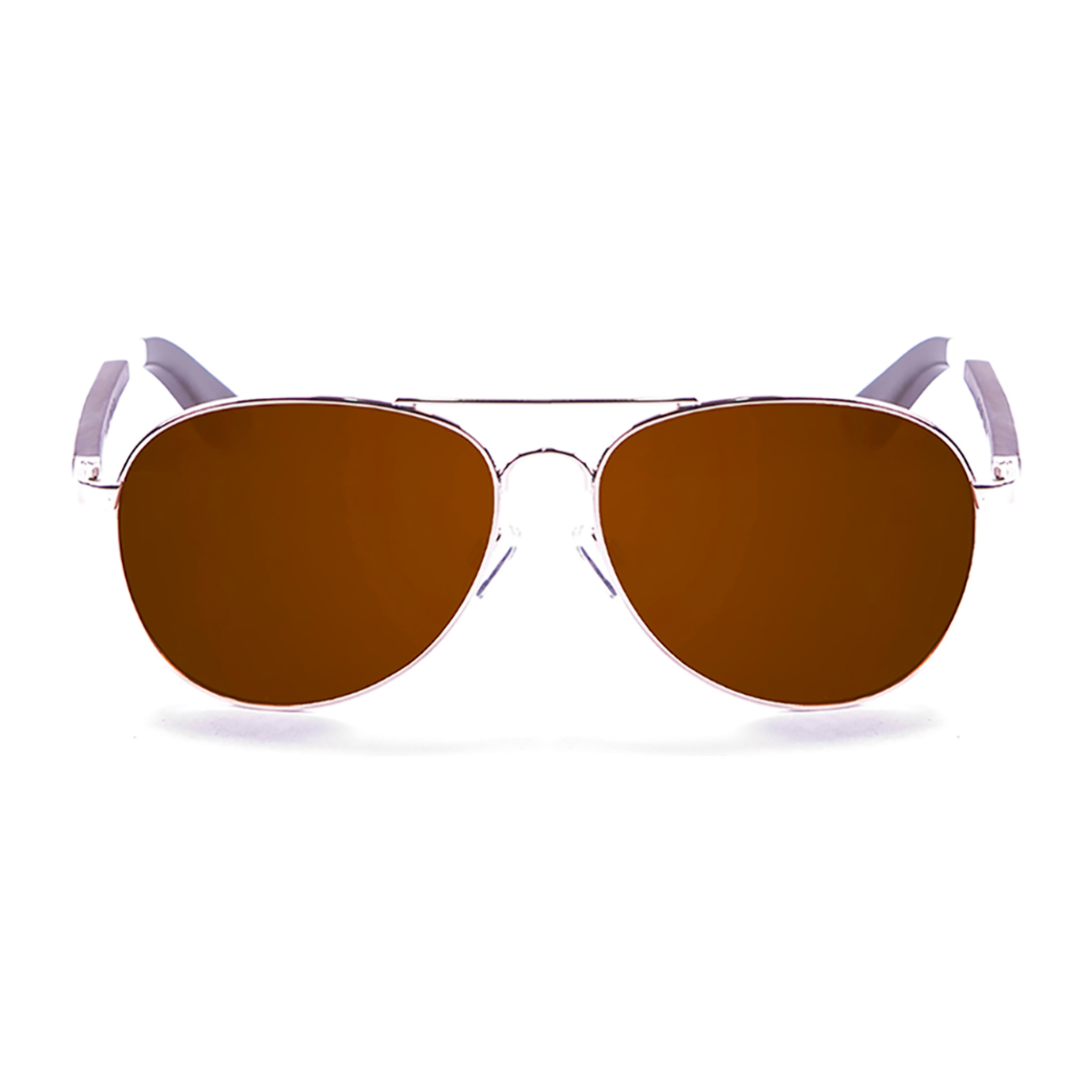 Gafas de sol PALO ALTO SAN DIEGO - Metal dorado / Verde
