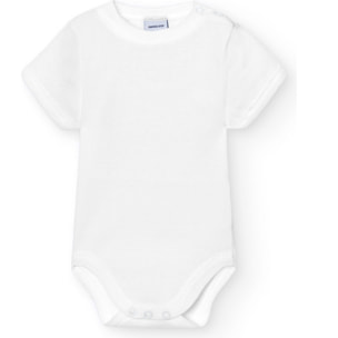 Body bebé manga corta hombro abierto