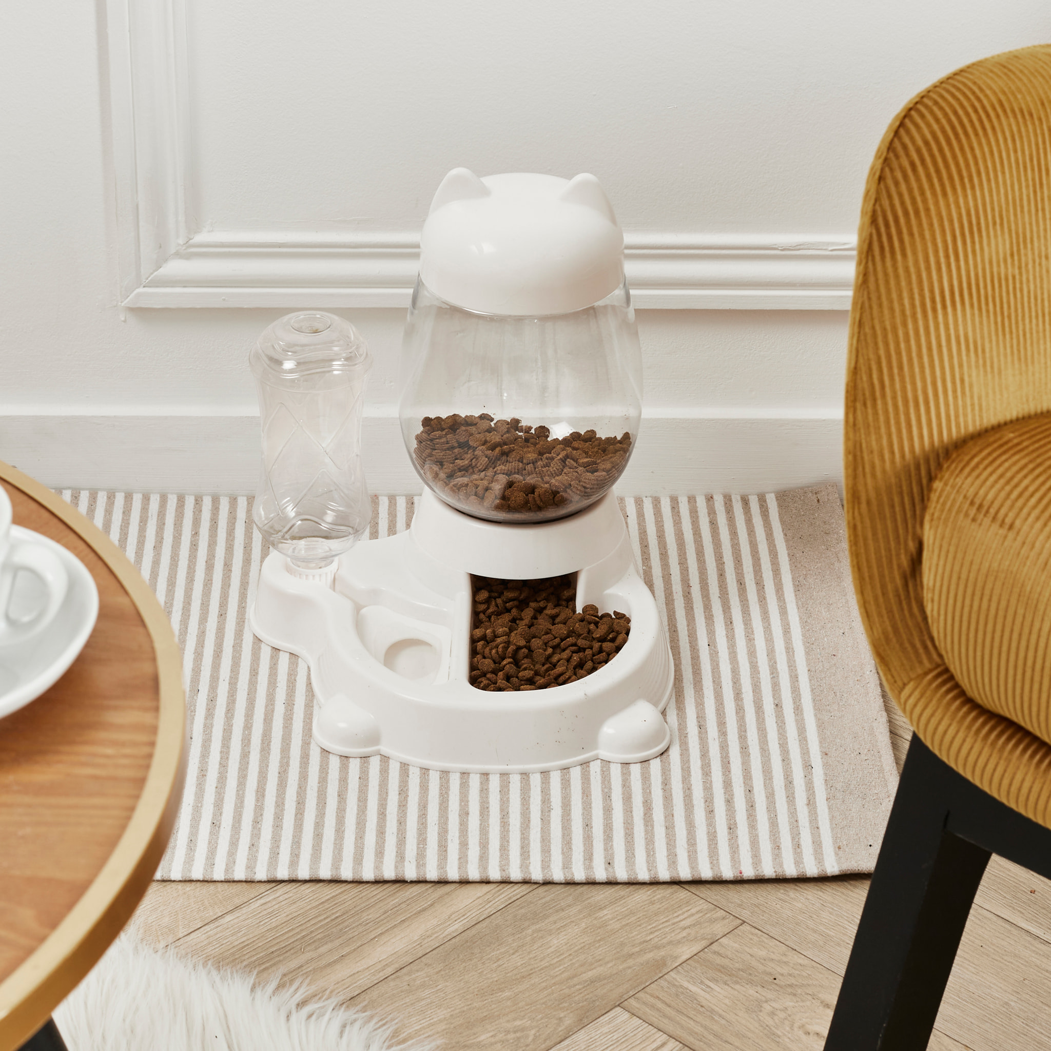 Distributeur Eau Et Croquette Pour Animaux