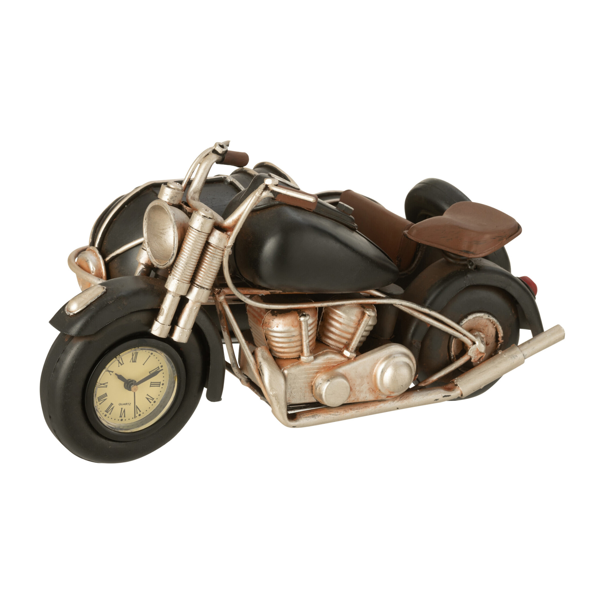 J-Line décoration Moto Antique - métal - noir