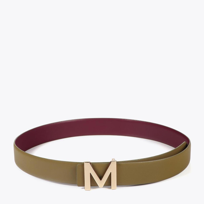 Cintura reversibile con fibbia M