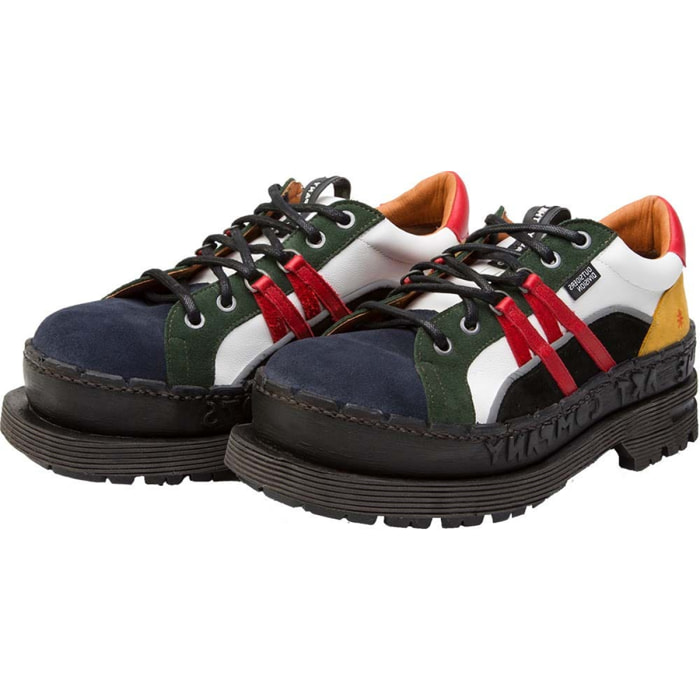 Zapatos 0200S MULTI BOSQUE-MARINO/ART MOON OUTSIDERS color Bosque-marino