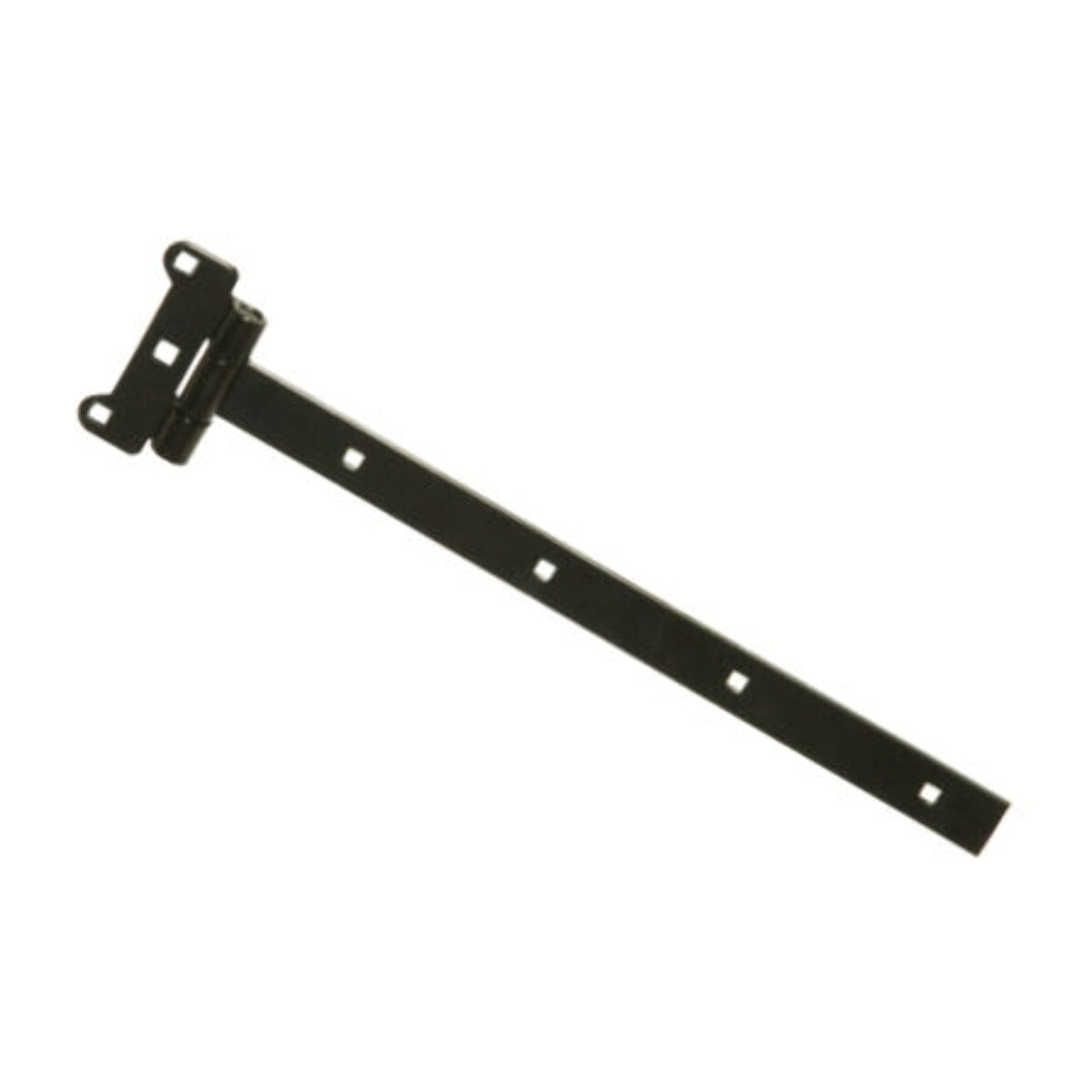 Penture festonnée bout carré fer de 30x3,5 mm époxy noir lg 600 mm - TIRARD BURGAUD - 951140
