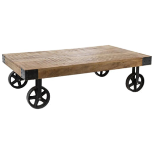 Table basse "Silas" manguier 117x71cm