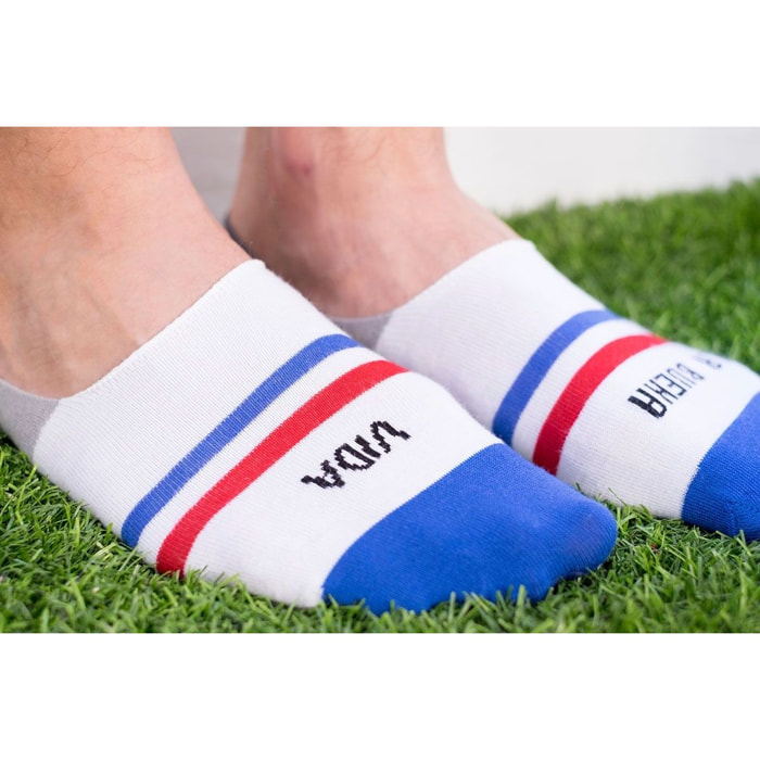 Calcetines invisibles "La buena vida" Azul