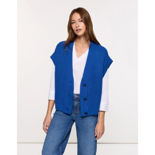 Chaleco de Punto Azul - Richy