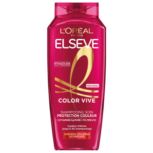 Lot de 12 - L’Oréal Paris Elseve Color Vive Shampooing Protection Couleur 300ml