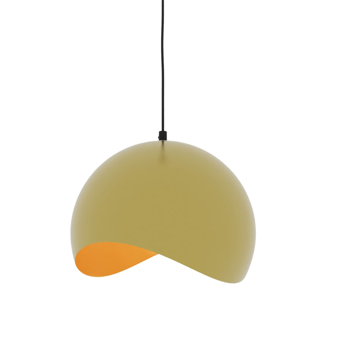 Suspension Miro – luminaire design minimaliste en métal doré