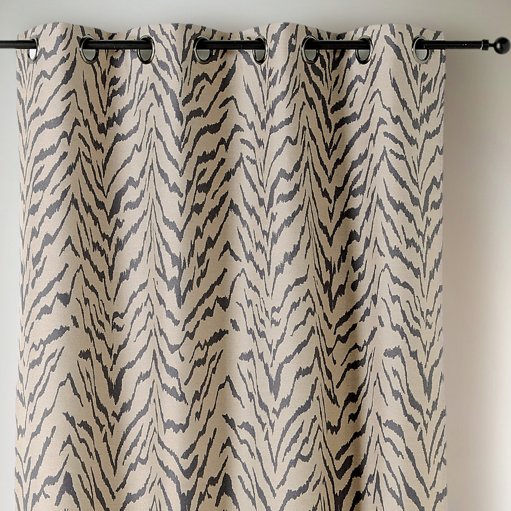 Rideau à Oeillets Tigre - Beige