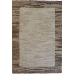 Tappeto Moderno Effetto Melange Grigio Beige