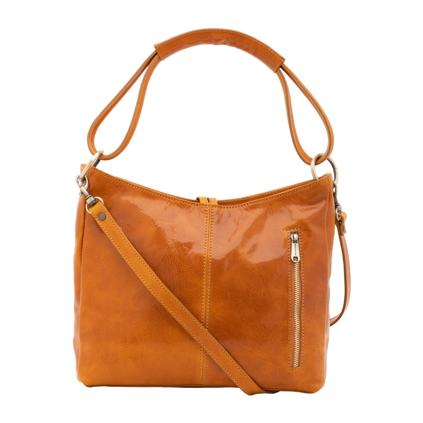 Borsa a spalla da donna - Modello False - 100% pelle - 29.0 x 32.0 x 11.0 cm