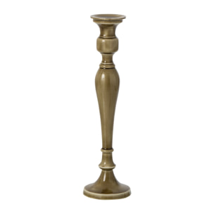 J-Line chandelier - aluminium - vert olive - small