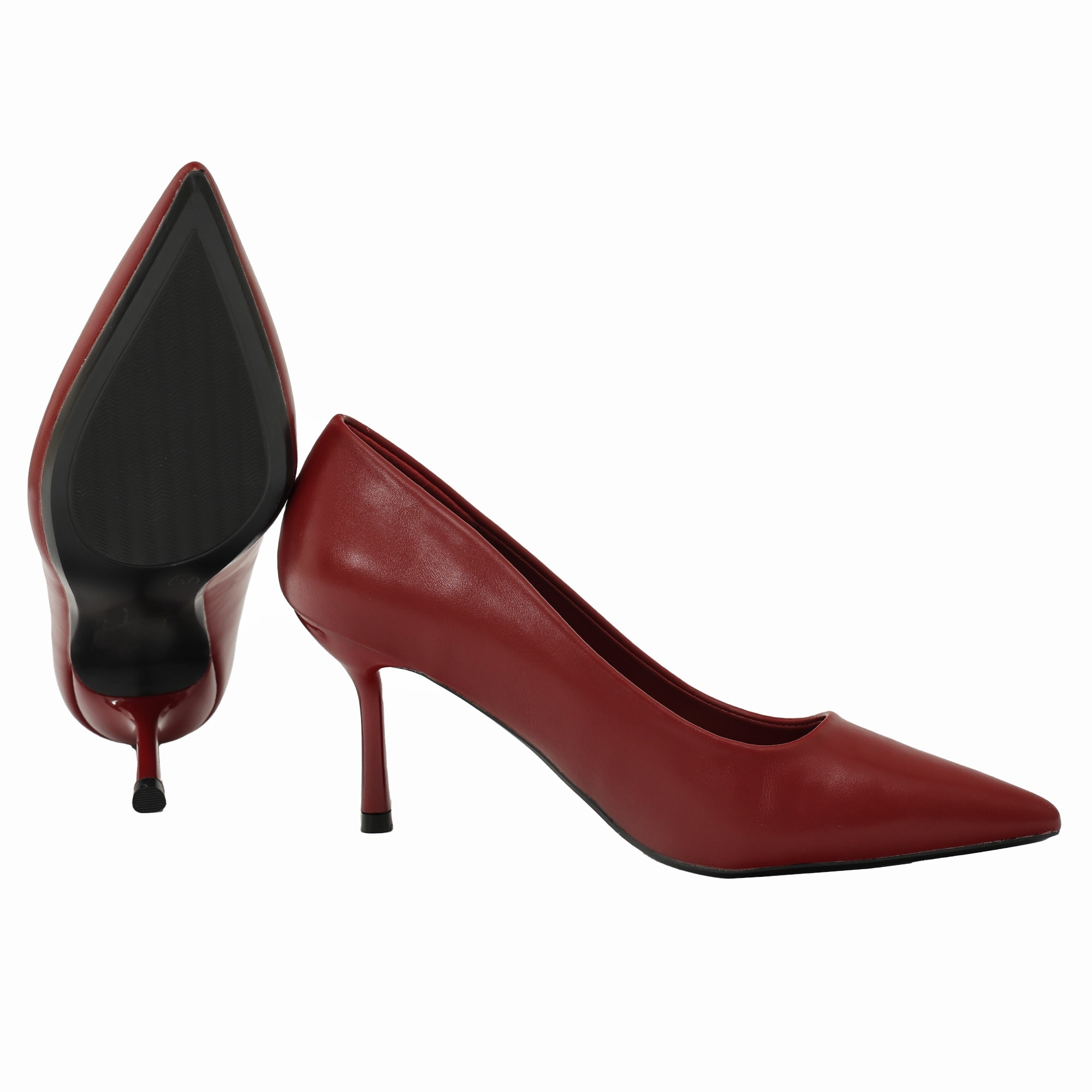 Decolletè in simil pelle