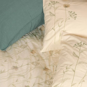 Housse de couette Anae olive