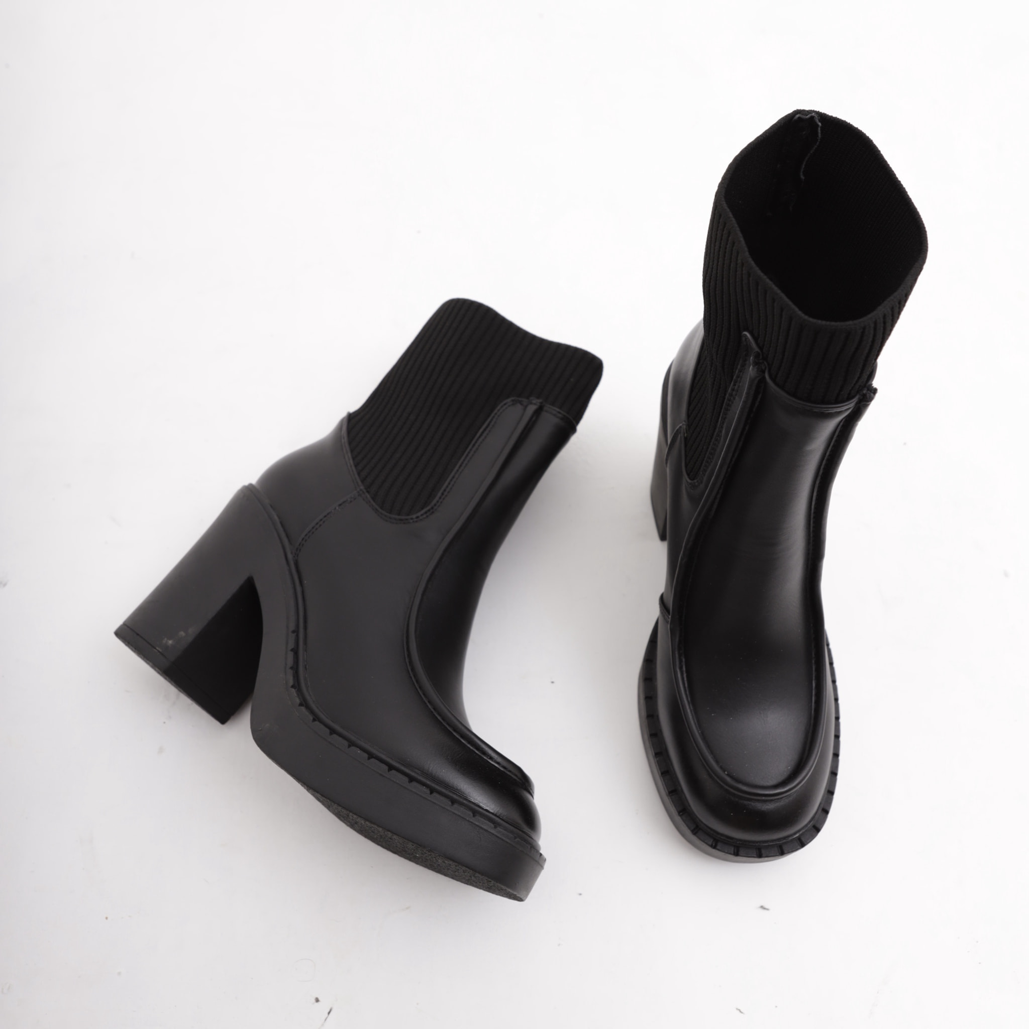 STIVALETTO INGEGNERE TACCO NERO