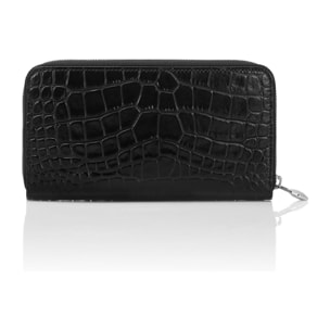 PHILIPP PLEIN Mid-Zip Wallet COCCO