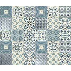 Stickers muraux - Sticker Mural Carrelage adhésif Cuisine Salle de Bain - 30 STICKERS CARRELAGES AZULEJOS LIBERO
