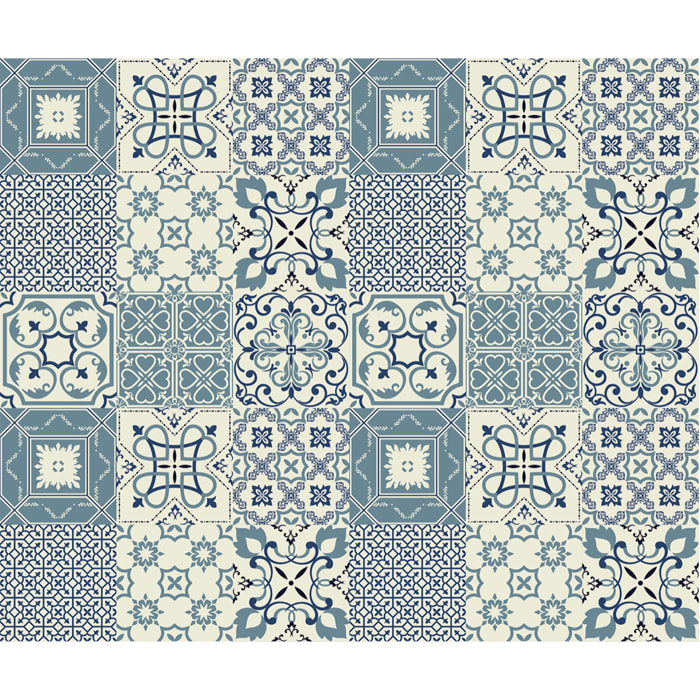 Stickers muraux - Sticker Mural Carrelage adhésif Cuisine Salle de Bain - 30 STICKERS CARRELAGES AZULEJOS LIBERO