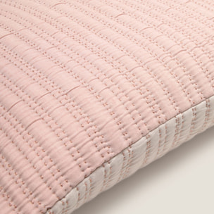 Funda de cuadrante reversible Licheri color rosa Algodón y poliéster