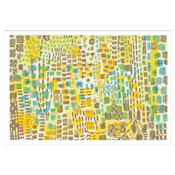 Poster vertikal block Affiche seule