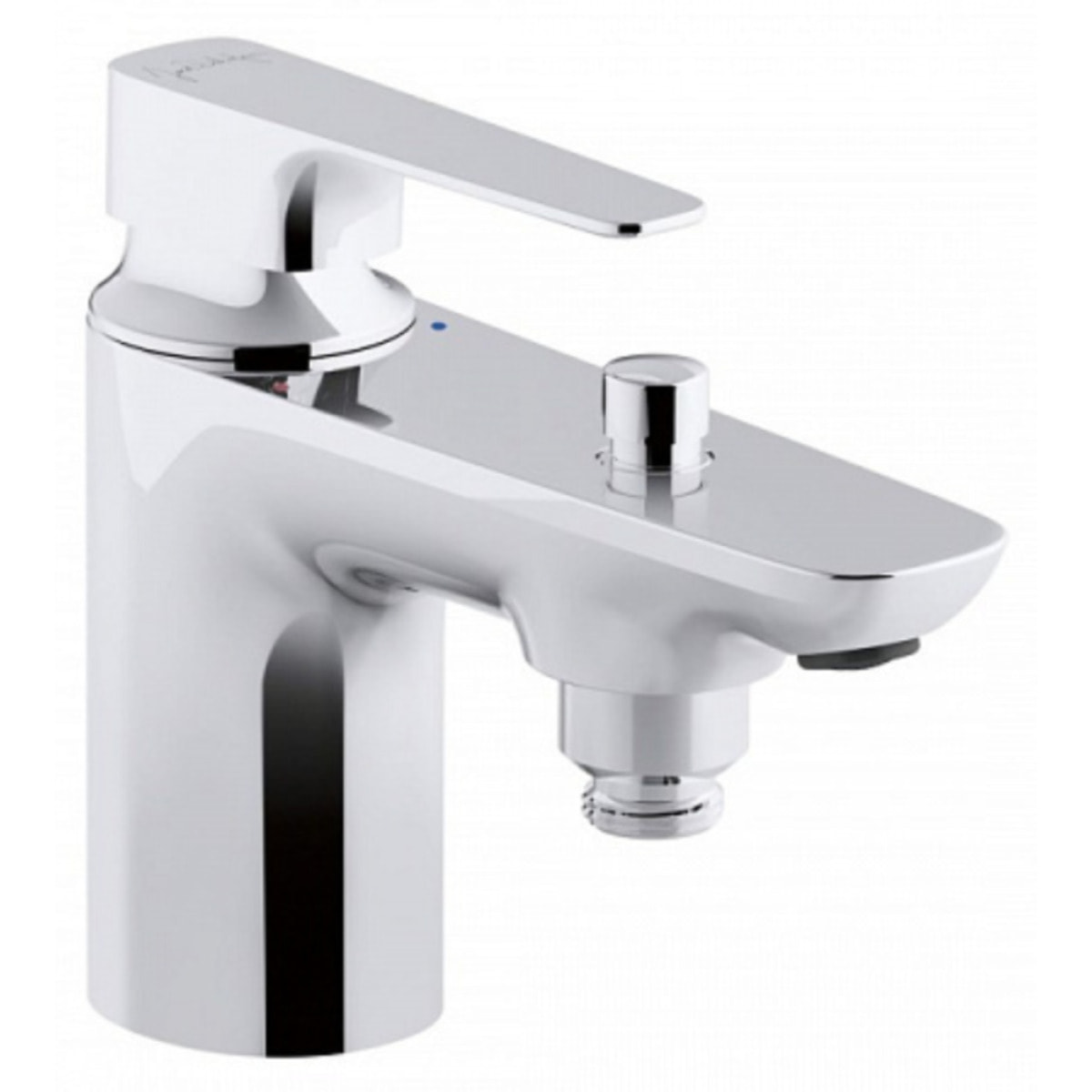 Jacob Delafon - Mitigeur bain douche monotrou Aleo+ chrome