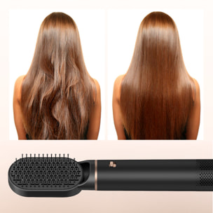 Secador de pelo 638. 5 en 1 con iones negativos. Permite alisar, secar, rizar y mucho más. Con 3 temperaturas y 5 accesorios.