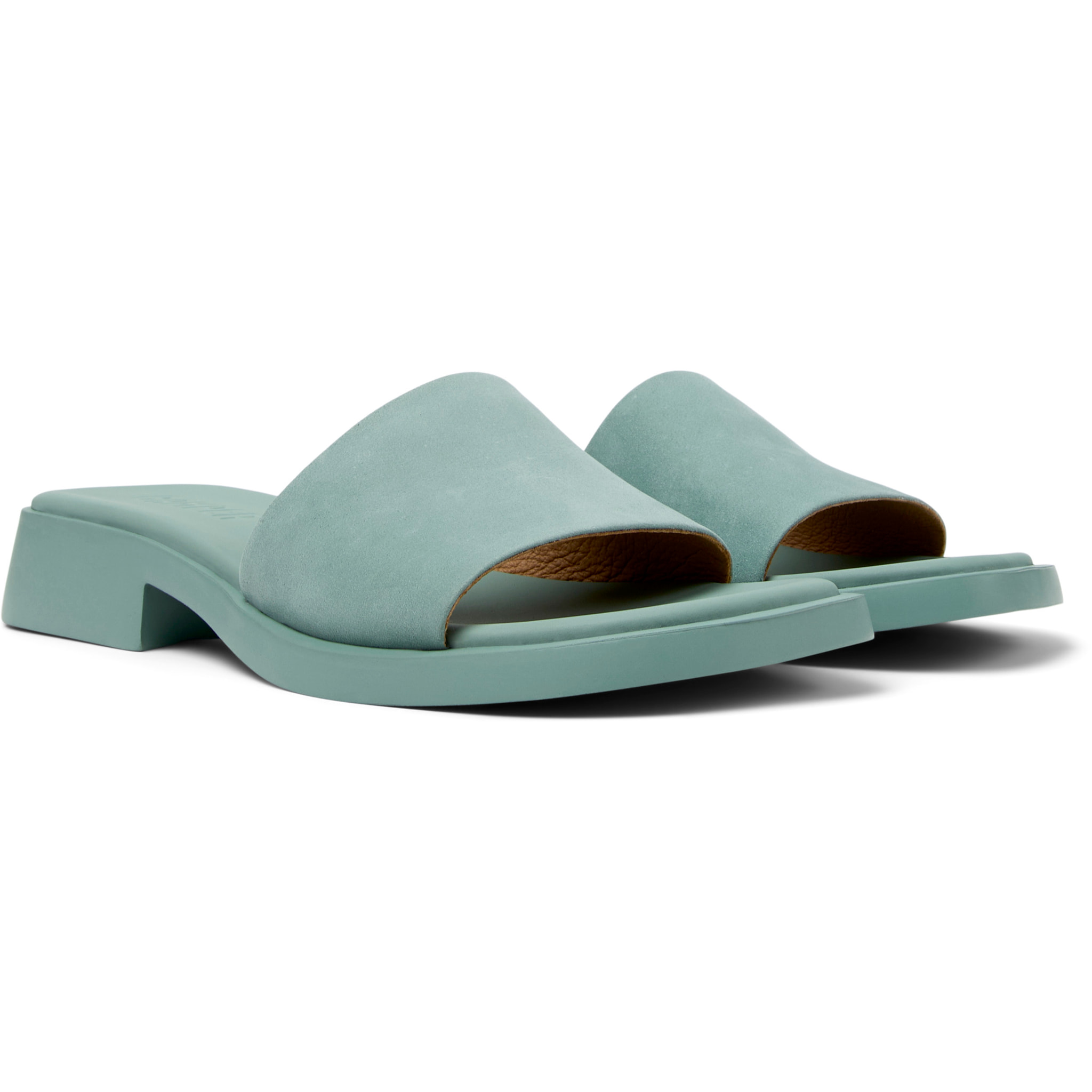 Sandalias - CAMPER Dana - Verde - Cuero Nubuck