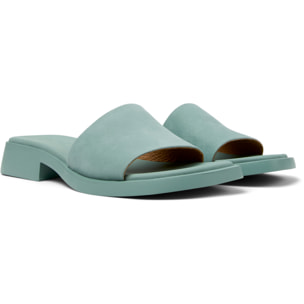 Sandalias - CAMPER Dana - Verde - Cuero Nubuck
