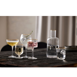 Set de 4 verres à gin tonic Palermo Gold 32 cl