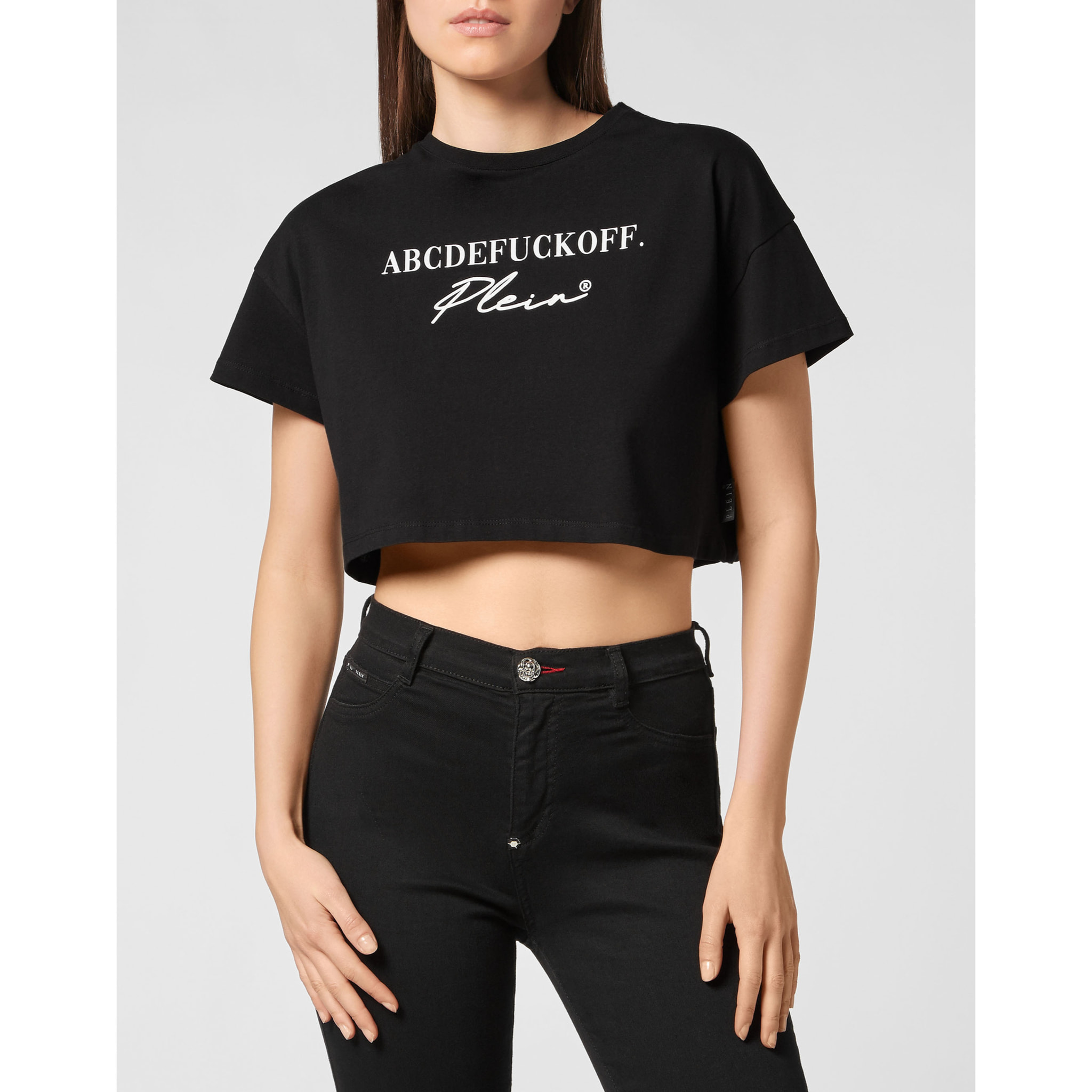 PHILIPP PLEIN Camiseta de cuello redondo SIGNATURE