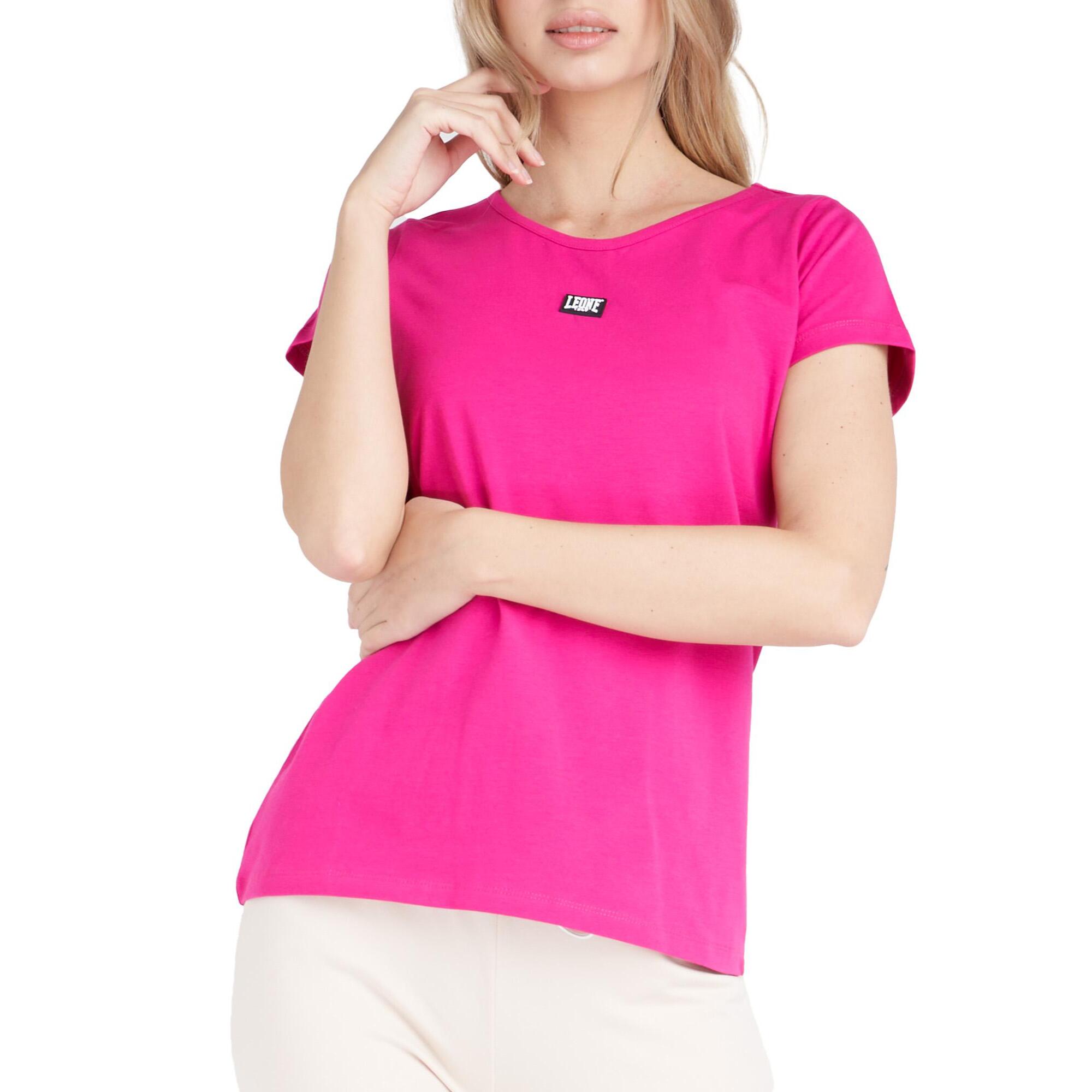 Camiseta de manga corta de mujer neón