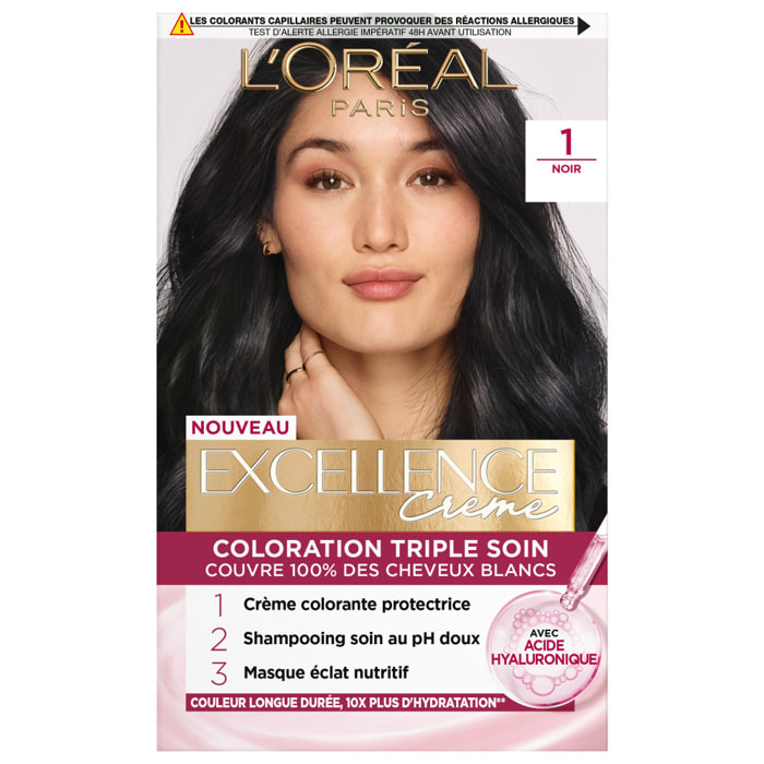 L'Oréal Paris Excellence crème Coloration 1 Noir