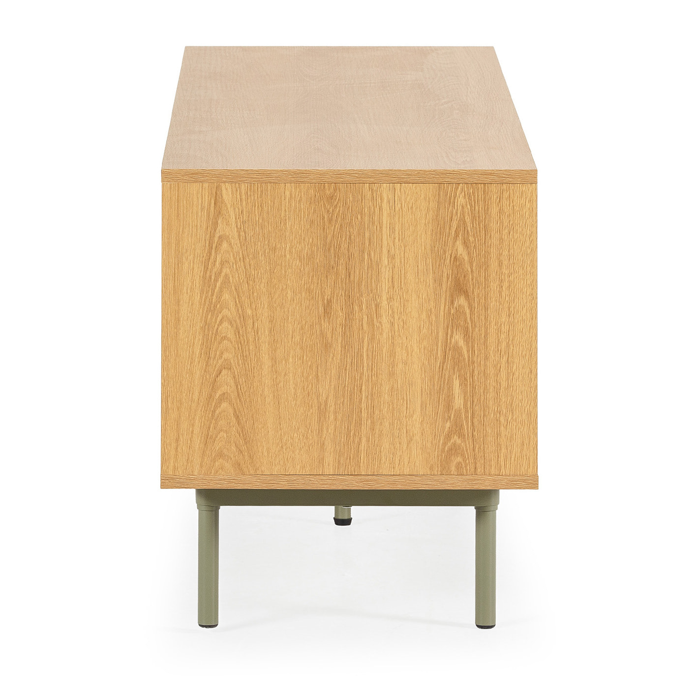 Mueble Tv Cuzco 2 puertas color Roble/Verde