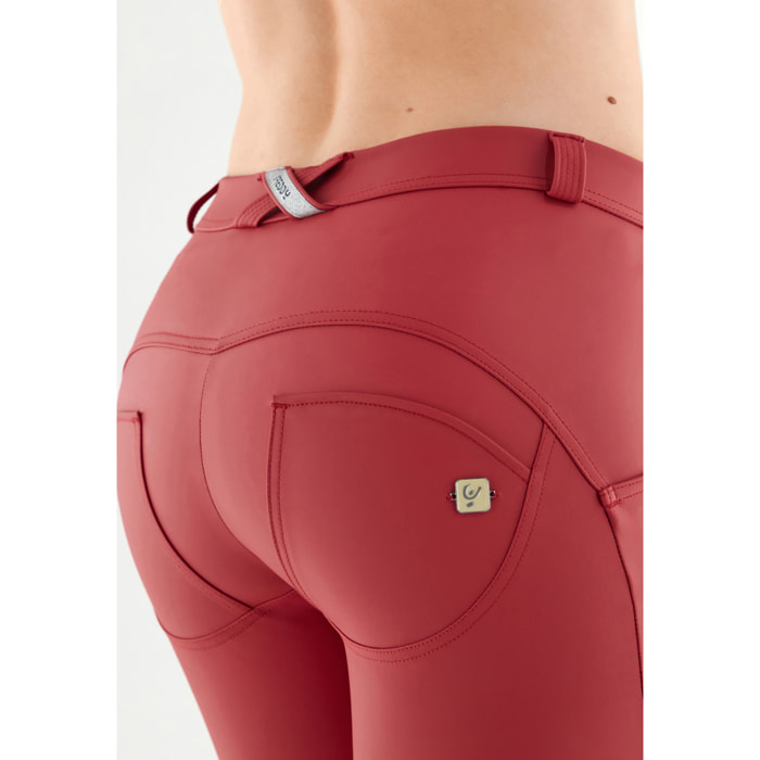 Pantaloni push up WR.UP® superskinny similpelle ecologica