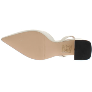 Marina Galanti Scarpe Donna Sandals Slingback Platform Heeled 60 MG 1A143 Butter