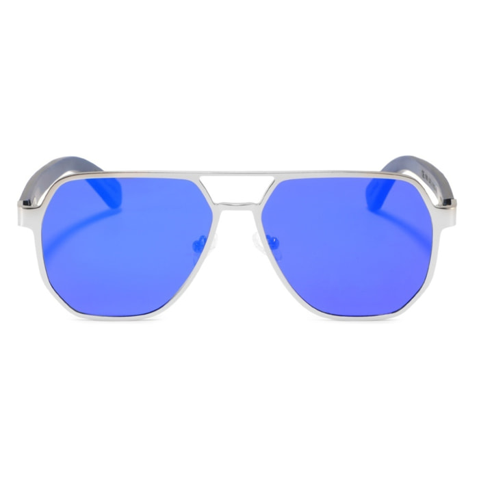 Gafas de Sol Feler 1801M-4 Polarizadas de Madera Unisex 56 mm