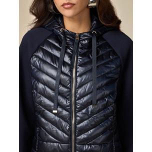 Oltre - Combined lightweight down jacket - Azul