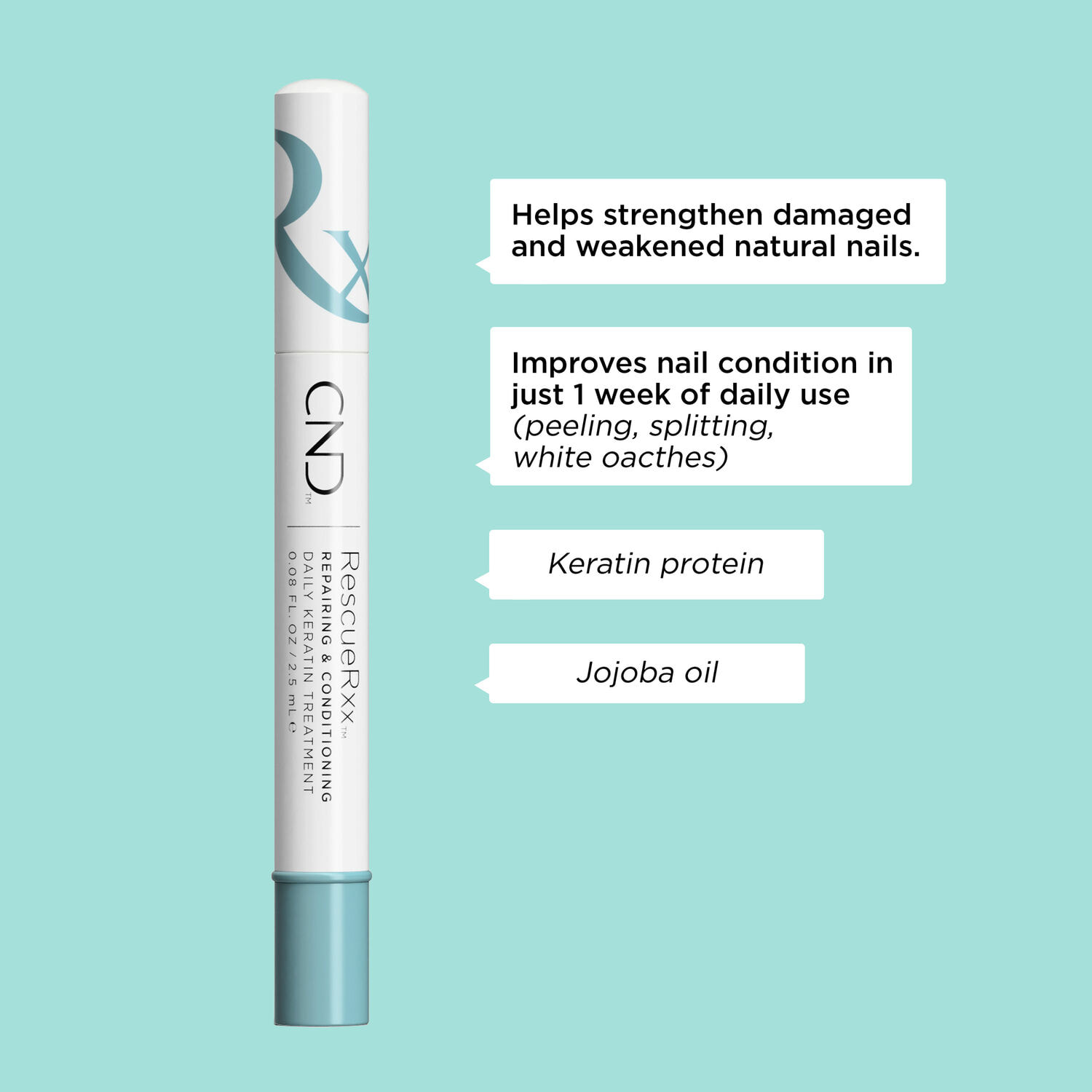 Rescuerxx™ - Stylo de Traitement pour Ongles à la Kératine