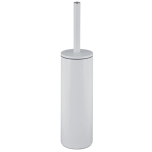 Set Poubelle à  pédale 5L & Brosse Wc AKIRA Blanc mat Spirella