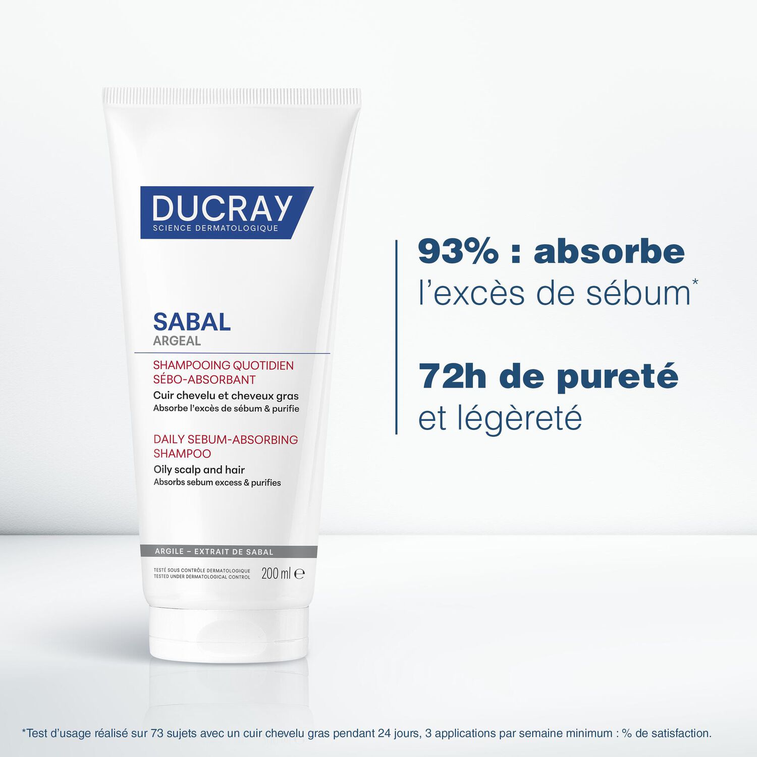 Sabal - Shampooing quotidien sébo-absorbant 200 ml