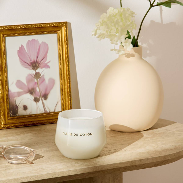 Bougie parfumée 300 g Glowy fleur de coton