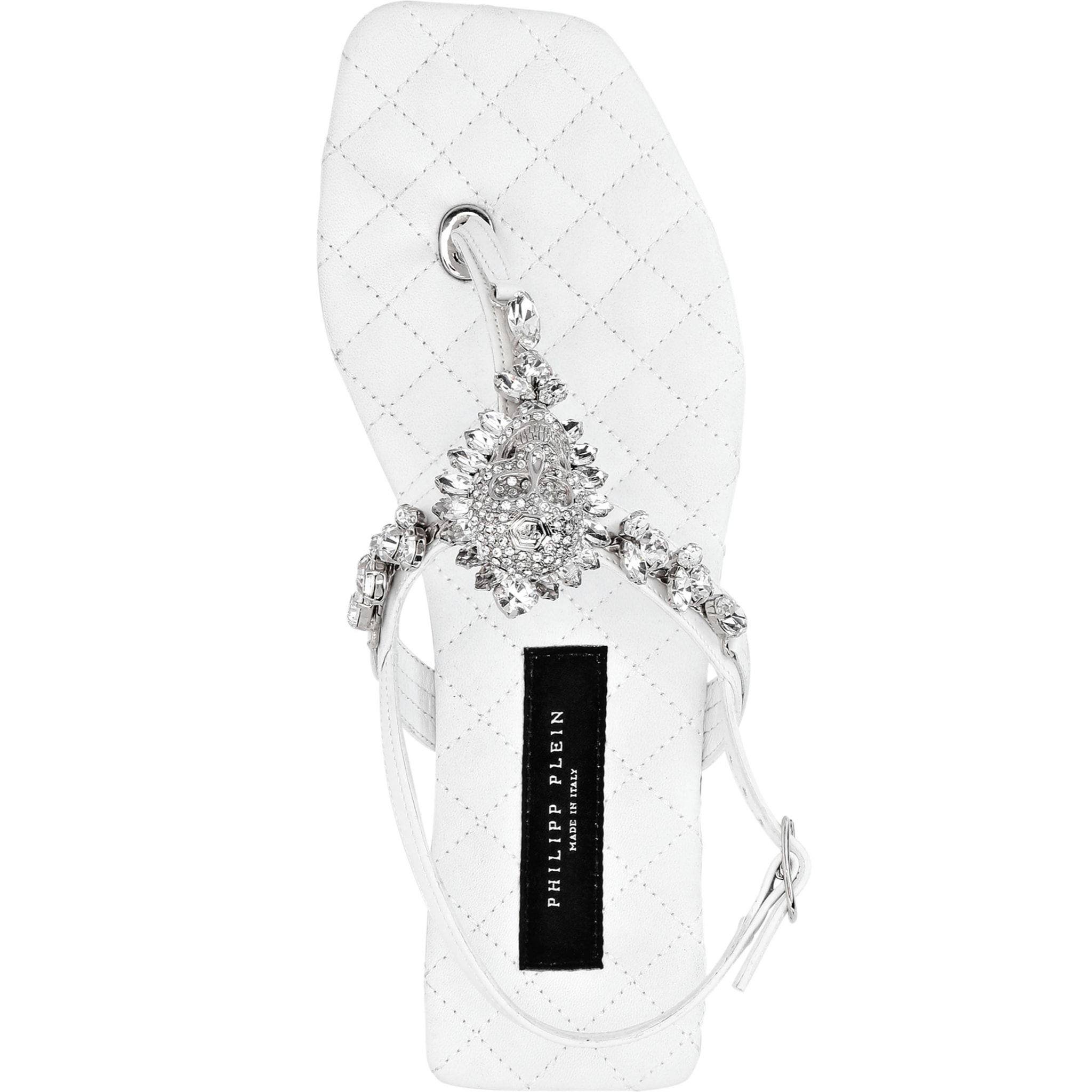 PHILIPP PLEIN Sandalias planas SKULL