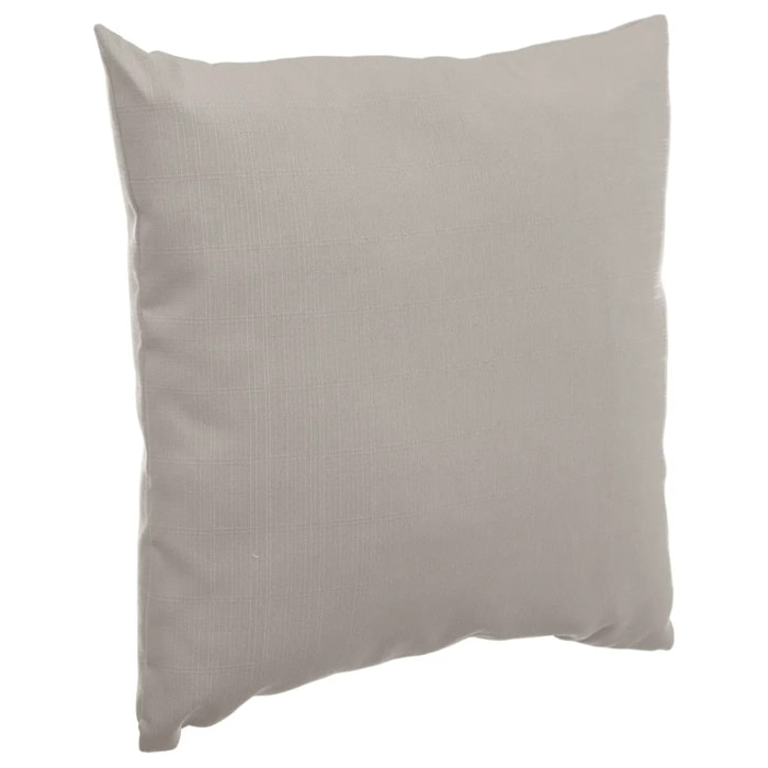Coussin déco d'extérieur Korai Taupe 40x40 cm