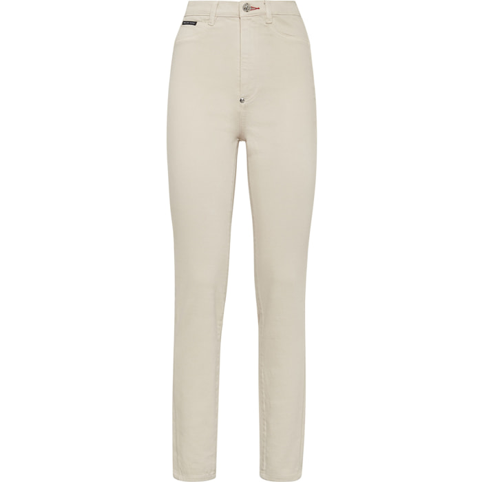 PHILIPP PLEIN Jegging de cintura alta ICONIC PLEIN