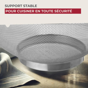 Set de 2 passoires inox 20 cm et 26 cm Fackelmann